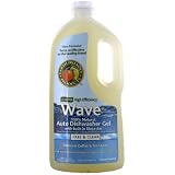 Earth Friendly Products Wave 2X Ultra High Efficiency Free & Clear Auto Dishwasher Gel