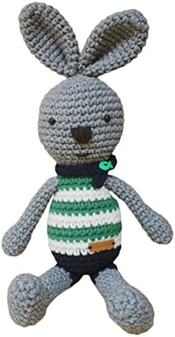 iHanco My Friend Big Bunny Knitting DIY Kit Gray