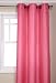 Regal Home Collections Ultimate Brights 54-Inch by 84-Inch Decorative Grommet Interlined Faux Silk Panel, Pink