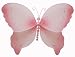 41kOEzLBWXL. SL75  10 Pink Crystal Butterfly nylon hanging ceiling wall baby nursery room wedding decor decoration