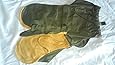 G.I. LEATHER TRIGGER FINGER MITTENS Size Medium