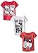 Hello Kitty Little Girls' Toddler Value Pack T-Shirts, Pink/White/Coral, 2T