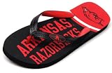 NCAA Arkansas Razorbacks Spirit Flip Flops