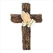 Praying Hands Cross