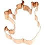 Old River Road Ghost Shape Cookie Cutter, Copper