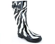 Zebra Rain Boots