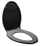 American Standard 5280.016.178 Champion Elongated Toilet Seat, Black