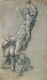 Wallmonkeys Peel and Stick Wall Decals - Samson Killing the Philistines by Jacopo Tintoretto - 18H x 11W Removable Graphic