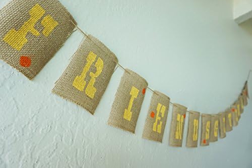 FRIENDSGIVING '16 Burlap Banner