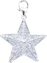 14k Gold Diamond Star Charm (1/10 cttw)