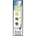 Aqua Tools Aquarium Fish Tank 4 in1 Algae Scraper, Glass Cleaner, Gravel Rake, Fish Net KIT