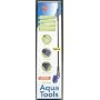 Aqua Tools Aquarium Fish Tank 4 in1 Algae Scraper, Glass Cleaner, Gravel Rake, Fish Net KIT