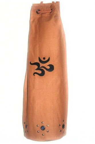 KushOasis OM101012-Orange Yoga Bag - OMSutra OM Mahashakti Mat Bag - Color - Orange
