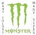 17"x22" Sheet - Lime Green - Monster Energy Drink Custom Vinyl Decal 17"x22" Sheet - Lime Green - Monster Energy Drink Custom Vinyl Decal