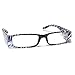 PS Designs 02152 - LED Zebra Frame +2.50 Lighted Reading Glasses