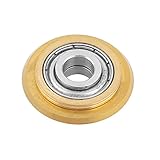 タイルカッター，SODIAL(R)チタンコーティング炭化タイルカッター交換22x6x6mm　真鍮トーン