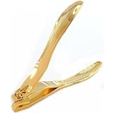Gold Sideways Toe Nail Clippers Manicure Pedicure Tool