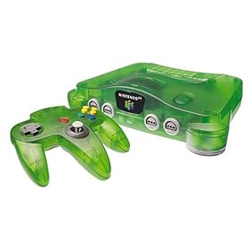 Nintendo 64 System - Video Game Console - Jungle Green by Nintendo