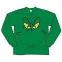 Dr Seuss - Grinch Face Long Sleeve