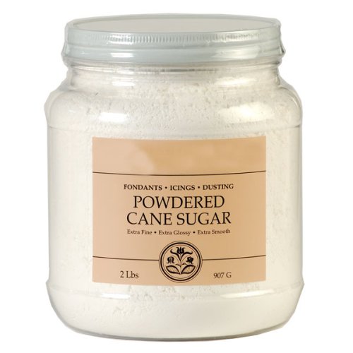 Powdered Fondant & Icing Sugar 2-Lb Tub By ChefShop.com by India Tree