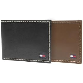 Click here to buy Tommy Hilfiger Accented Stitch Multi-Card Passcase Wallet and Valet Gift Box by Tommy Hilfiger.