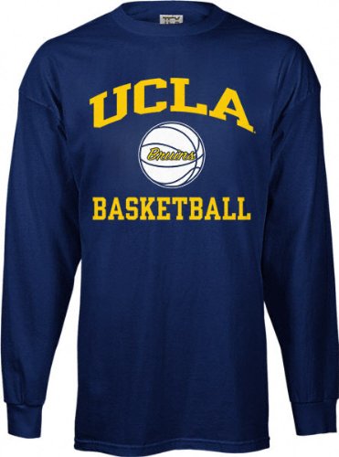 UCLA Bruins Perennial Basketball Long Sleeve T-Shirt