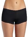 Maidenform Women's Micro Boy Shorts, Black, 7