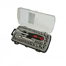 Silverline 633754 39 Piece Compact Socket Set