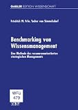 ISBN 9783824471478 product image for Benchmarking von Wissensmanagement: Eine Methode des ressourcenorientierten stra | upcitemdb.com