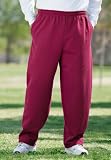 Fleece Open-bottom Pants