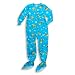 Xhilaration - Girls Heavy Weight Footed Blanket Sleeper, Teal