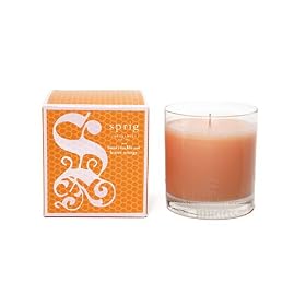 SPRIG Fragrances Classic Candle - Honeysuckle and Bitter Orange