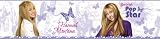 Blue Mountain Wallcoverings DS026451 Hannah Montana Self-Stick Wall Border, 5-Inch by 15-Foot
