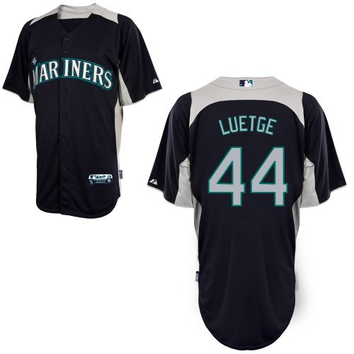 Lucas Luetge Seattle Mariners Home Replica Jersey by Majestic Select