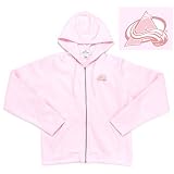Colorado Avalanche NHL Hoody Zip Sweatshirt For Women (Pink) at Antigua