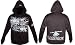 CAGE FIGHTER RAMPAGE JACKSON FULL ZIP MMA HOODIE X-LARGE