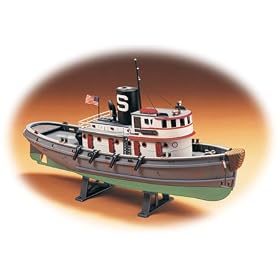 Lindberg 1/87 scale Diesel Tug Boat