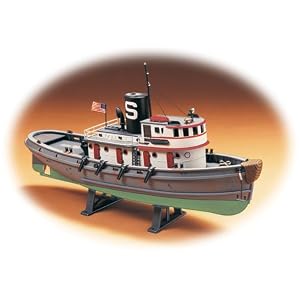 Lindberg 1 87 scale Diesel Tug Boat by Lindberg