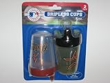 HOUSTON ASTROS 8 oz. Team Logo Kids No-Spill SIPPY CUP (2 Pack) by Haddad