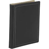 Piel Leather Three-Ring Photo Album Binder