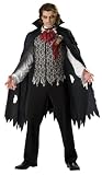 Deluxe Adult Vampire Costume - Mens Large