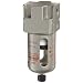 SMC AF Series Compressed Air Filter, Removes Particulate, Polycarbonate Bowl with Bowl Guard, BSPT