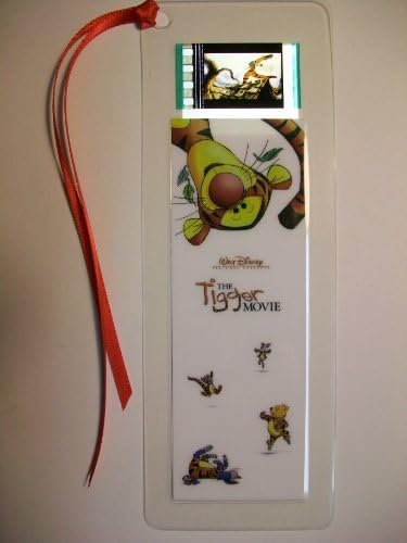 TIGGER MOVIE movie film cell bookmark memorabilia collectible disney animation