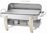 Review MAXWAY IMPORTS INC. 733GH / Delux Roll Top Chafer Dish(Gold-plate)