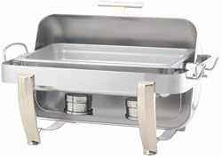 Delux Roll Top Chafer Dish(Gold-plate)