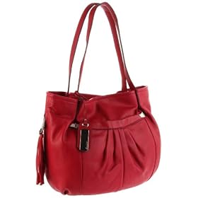 leather shoulder tote bags B. MAKOWSKY Abby Shoulder Bag