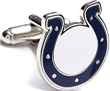 Cufflinks Inc Men's Indianapolis Colts Cufflinks Blue/White