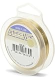 Artistic Wire 20 Gauge Wire, Gold Color, 25-Feet