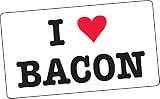 I Heart Bacon Sticker