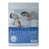 Hanna Kay Premium 100% Waterproof Mattress Protector ,Hypoallergenic - 10 Year Warranty